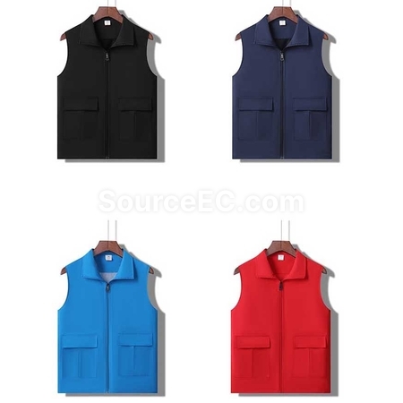 禮品訂造大口袋背心工作服紀念品