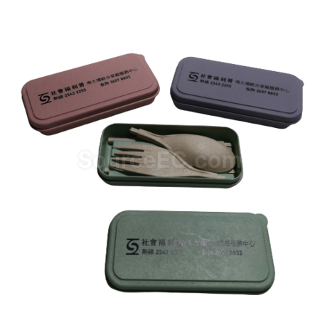 便攜可重用餐具 | 筷子套裝 | 環保餐具套裝 | 環保棉袋木製餐具套裝 | 不銹鋼環保餐具