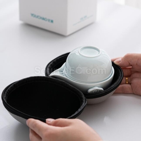 禮品訂造便攜旅行功夫茶具紀念品