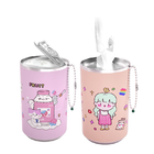 禮品訂造卡通小桶濕巾紀念品